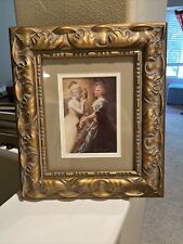 Beautiful Large Gold Gilt Museum Wood Picture frame 12.5x 14.5 / 8x10 picture