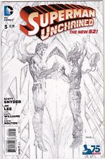 Superman Unchained (2013 DC) #5 Lee Sketch Variant NM- 1:300 picture