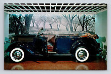 Franklin D Roosevelt's 1936 Ford Paeton Convertible Postcard picture