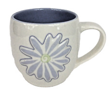 Starbucks 2006 Purple Lavender 3D Embossed Flower Floral Coffee Tea Mug Cup picture