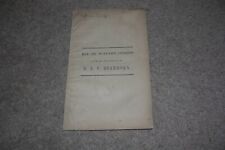 1851 Address Life of Henry Dearborn, Mayor of Roxbury MA picture