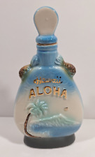 Vintage Jim Beam 1971 King Kamehameha Aloha Hawaii Empty Decanter Bottle Ceramic picture