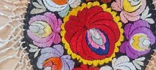 Vintage Traditional Hungarian Folk Art Embroidery picture