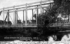 Youngsville, Pennsylvania - Bridge across the Brokenstraw - in 1907 picture