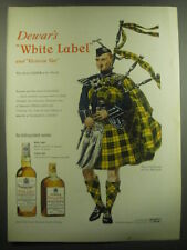 1948 Dewar's White Label and Victoria Scotch Ad - Tartan of Clan MacLeod picture