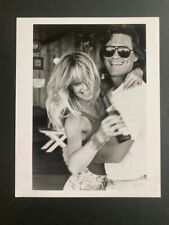 GOLDIE HAWN - KURT RUSSELL Rare  Original VINTAGE Press Photo by HERB RITTS 1989 picture