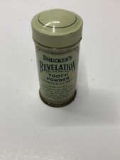 Vintage Drucker's Revelation Tooth Powder Full picture