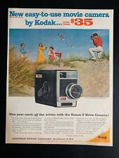 Vintage 1962 Kodak 8 Movie Camera Print Ad picture