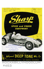 new hot rod Poster 11x17 Sharp Speed Equipment California Speed and Sport Shop picture