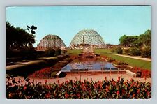 Milwaukee Horticulture Observatory Mitchell Park Chrome Wisconsin c1961 Postcard picture