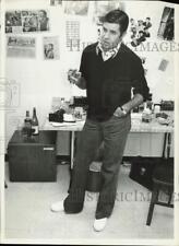1976 Press Photo Actor Jerry Lewis in New York City Dressing Room - hpp38196 picture