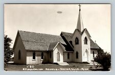 RPPC Waterville MN, Episcopalian Church, Real Photo Minnesota Vintage Postcard picture
