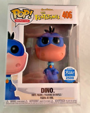 Funko Pop Animation The Flintstones Dino #406 Blue Vaulted/Limited-Edition 2500 picture