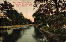 Vintage Postcard- 2956. OHIO CANAL. Posted 1909 picture
