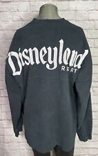 Disneyland Resort Spirit Jersey Shirt Adult Size XL Black Disney Read Disc picture