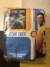 Star Trek USS Enterprise Fleece Throw Blanket | 45 x 60 Inches picture