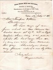c1871 Comstock Brothers Druggists & Grocers Utica New York NY Letterhead Antique picture