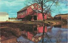 A Bright-Colored Barn, Greetings From The Pennsylvania Dutch Country Postcard picture