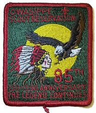 Owasippe Scout Reservation Patch 85th Anniversary BSA Boy Scouts Of America CAC picture