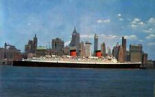 1962 Manhattan,NY S. S. Queen Elizabeth New York County Manhattan Post Card Co. picture