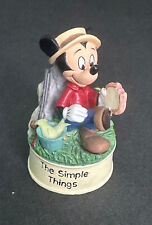 Lenox Disney Movie Star Mickey Thimbles The Simple Things in Original Box picture