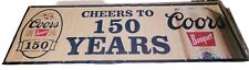 Coors 150th Anniversary Banner Limited Edition Collectors Item (3'×10') picture