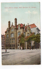 DB Postcard,Rush Medical College,West Harrison St.,Chicago,Ill.,1911 picture