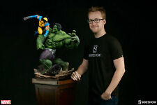 Sideshow WOLVERINE vs HULK Battle ~ HUGE Maquette STATUE Figure ~NEW ~ Hulk 181 picture