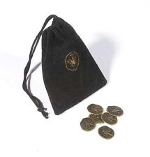 Coin-Widow's Mite Coin Replica In Black Velvet Bag (Pack Of 10) (#71156) picture