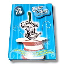 Dr. Seuss’ The Cat In The Hat “The Fish In A Dish” 2003 Silver Plated Ornament picture