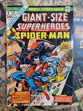 Giant Size Super-heroes #1 Morbius and Spider-man 3.5 picture