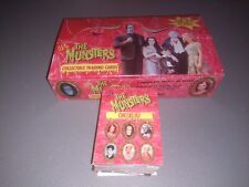 The Munsters Trading 72 Card Complete 1997 Dart Set & Empty Box picture