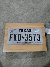 2000'TXS VANITY AUTO LICENSE PLATE. Funny FKD 3573 Texas picture