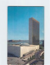 Postcard Aerial View United Nations Headquarters New York City New York USA picture