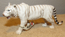 2007 Schleich White Siberian Tiger Retired Animal Figure - New With Tag picture