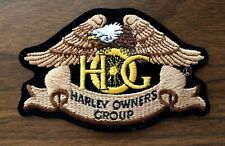 NOS Vintage HOG Harley Owner's Group Harley Davidson Biker Patch picture