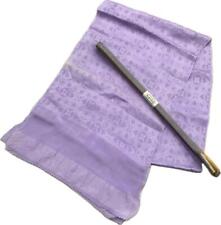 Japanese Y349 Kimono Japanese Accessories Iga Braid Purple Obiage Obijime Set picture