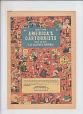 Here's How America's Cartoonists Help to Sell U.S. Savings Bonds FN COMIC 1949 picture