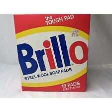 Vintage Brillo Soap Steel Wool Pads 80's Household Period Film Prop New SEALED picture