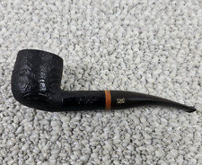 Vintage Yves St Claude YSG Gold Touch No. 80 Black Billiard Tobacco Pipe 5 3/4
