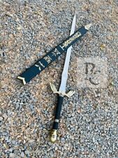 Legend Of Zelda Sword Link Hylian Dark Master Replica Sword With Scabbard  picture