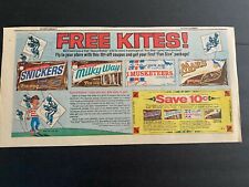 #02 SNICKERS MILKY WAY M&M Sunday Comics FREE KITES OFFER April 27, 1969 picture