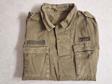 MILITARY ARMY ZAHAL IDF AUTHENTIC ISRAEL SOLIDIERS SHIRT 100% COTTON SIZE L- XL picture