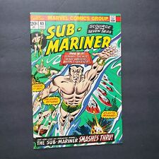 Sub-Mariner Issue #63 Marvel 1973 Comic Book. Doctor Hydro. Atlantis Besieged.  picture