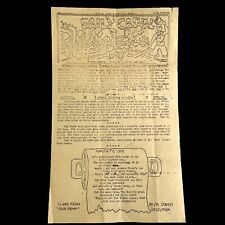WW2 Daily Casual GI Newsletter USS Republic Pacific Area 1944 Date Censored V1N2 picture