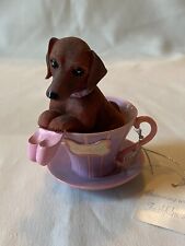 Charming Dachshunds w Personali-Tea Brimming w Faithfulness Hamilton Collection picture