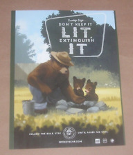 2021 US Forest Service Magazine Ad, Smokey the Bear & Cubs, Prevent Forest Fires picture