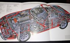 Ferrari 365 GTB 4 Daytona Automobile Illustrated Collectible Spec Article Print picture