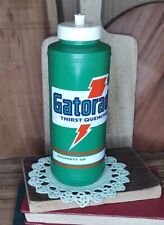 Vintage 1980s Gatorade Bottle Thirst Quencher Green Squirt Athletics 1985 picture
