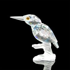 Swarovski Silver Crystal Figurine, Kingfisher With Box In Picture picture
